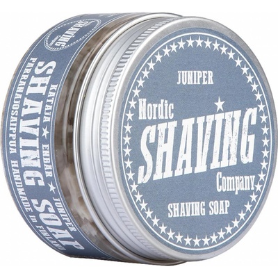 Nordic Shaving Company Juniper mýdlo na holení 80 g