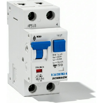 Schrack 16A/B 30mA 10kA BO618616