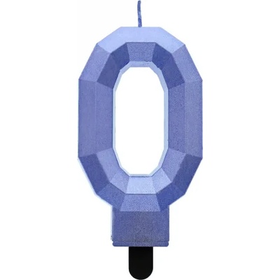 Godan Диамантена метална свещ - синя 0