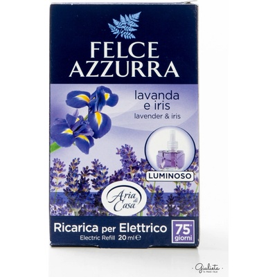 Felce Azzurra náhradní náplň do elektrického osvěžovače, Levandule & Iris, 20 ml