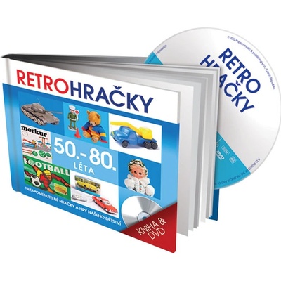 Retro Hračky 5080. léta, +kniha DVD