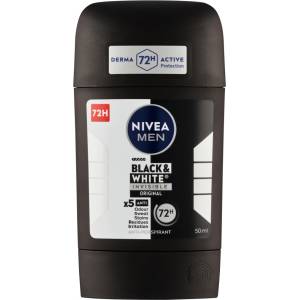 Nivea стик за мъже 50ml B&W Invisible Original