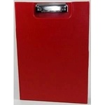 D. Rect A4 PVC board with clip and cover red D. RECT