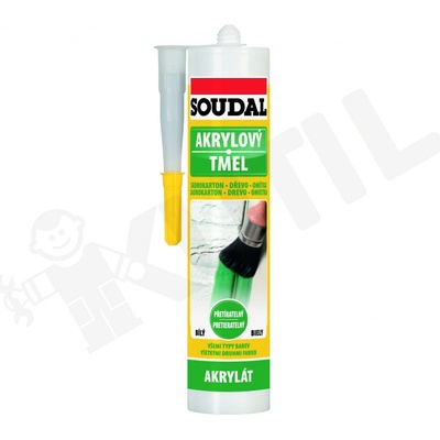 Soudal Izolační tmel 310 g bílá – Hledejceny.cz