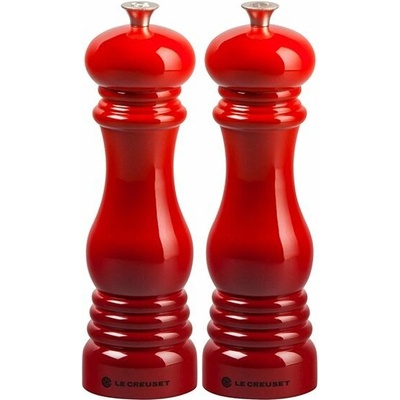 Le Creuset mlynček na korenie a soľ set červený 21 cm 2 ks