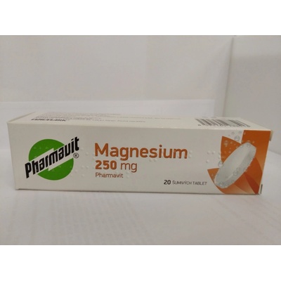 Pharmavit Magnesium/vitamin C 250mg tbl.eff.20