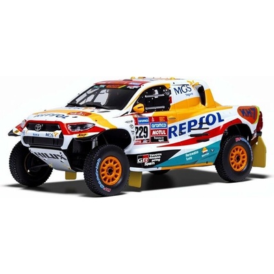 Toyota Hilux Overdrive 229 Esteve/Villalobos Dakar 2023 1:43 Ixo Models