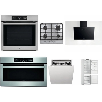 Set Whirlpool AKZ9 9480 IX + AKR 351/IX + AKR 62F LT K + AMW 730 IX + WIC 3C33 PFE + WHC18 T311