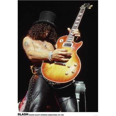 Plagát, Obraz - Slash - Guns Roses, 59.4 × 84.1 cm