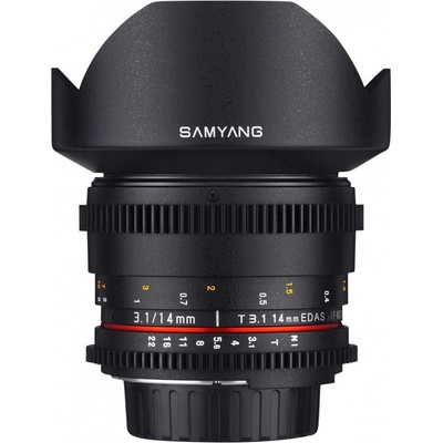 Samyang 14mm T3.1 VDSLR ED AS IF UMC Pentax K