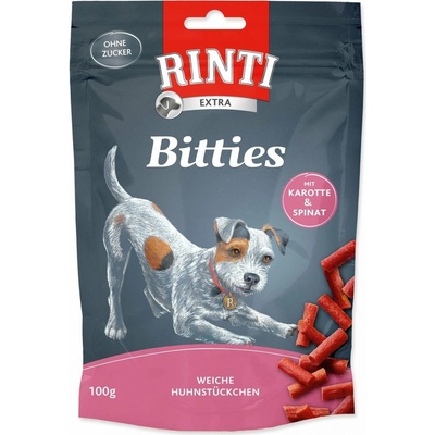 Rinti Bitties kura s mrkvou a špenátom 100 g