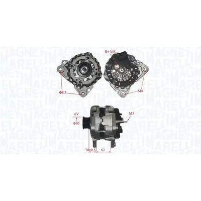 MAGNETI MARELLI Alternátor MAG 063735695010