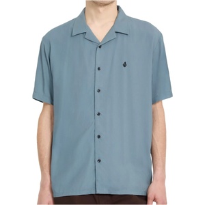 Volcom Мъжка риза с копчета Volcom Single Stone S/S Shirt - Tradewinds (033-3171-0211)