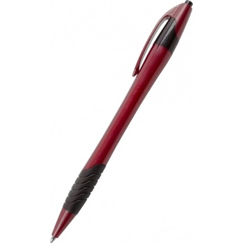 Cello Химикалка автоматична Cello Hourglass Ergo червена, синьо мастило, 0.7 mm