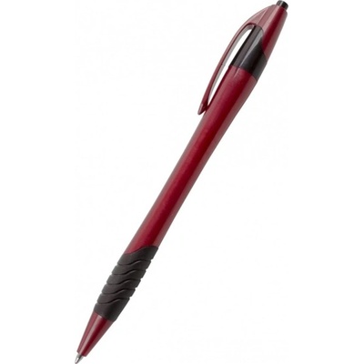 Cello Химикалка автоматична Cello Hourglass Ergo червена, синьо мастило, 0.7 mm