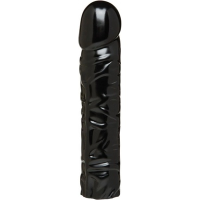 Doc Johnson Vac-U-Lock CodeBlack 8 Inch Classic Dong čierne realistické dildo 20 x 4,3 cm
