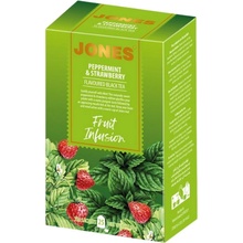 JONES Black Peppermint & Strawberry 25 x 2 g