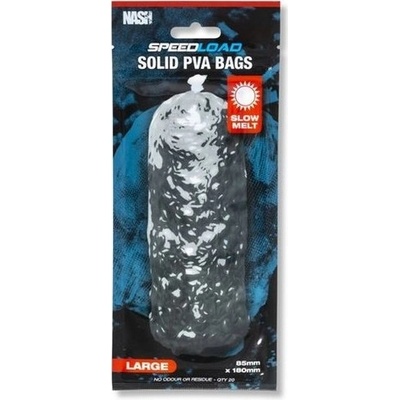 Kevin Nash PVA Sáčky Speedload Solid PVA Bags Slow Melt Large