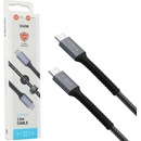 Fixed FIXDA-CC12-GR USB-C to USB-C PD, 1,2m, sivý