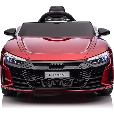 Audi RS e-tron GT 12V - Детска акумулаторна кола, Червена, EVA гуми (QLS6888-red)