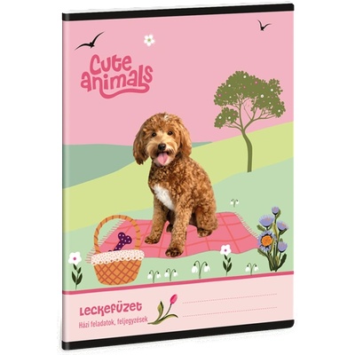 Ars Una Cute Animals Doggie 25 (5458) A5 тетрадка за упражнения 50844586 (50844586)