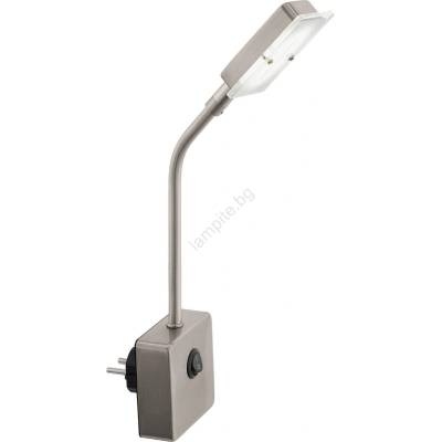 EGLO 54651 - LED Лампа за контакт LED/4, 5W/230V 3000K матов хром (EG54651)