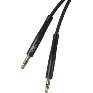XO Аудио кабел xo nb-r175b с 3, 5 мм жак - 3, 5 мм жак, 200 см, ЧЕРЕН (xo-nb-r175b)