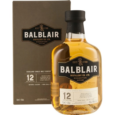 Balblair 12y 46% 0,7 l (karton)