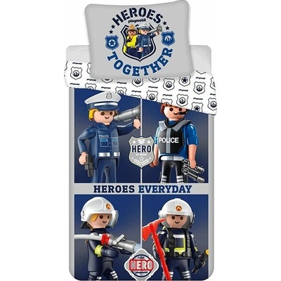 Jerry Fabrics obliečky Playmobil 021 140x200 70x90
