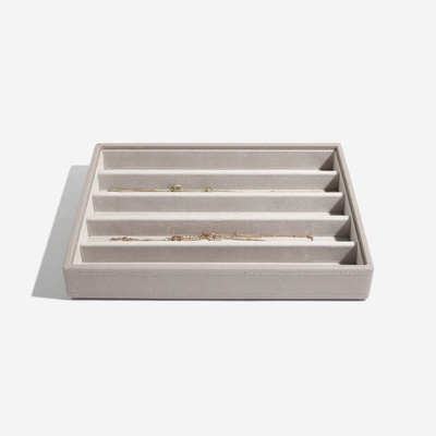 Stackers box na šperky Taupe Classic Necklace Layer šedobéžová 73778
