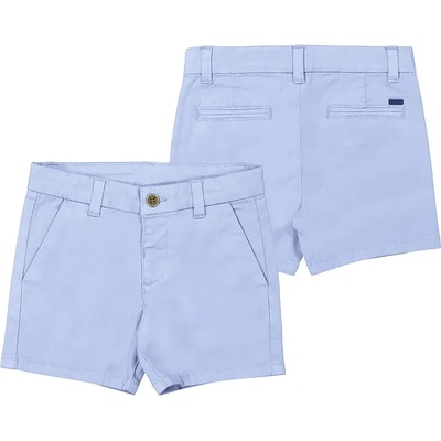 Mayoral Къси панталони памук basic в небесно синьо за бебе момче Mayoral