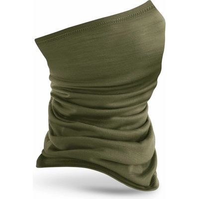 Beechfield Morf Merino B 916 military gr Zeleň vojenská