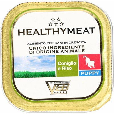 Healthy Meat monoproteínové s králičím mäsom a ryžou 150 g