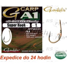 Gamakatsu G-Carp A1 Super Hook Camo Brown vel.1 10ks