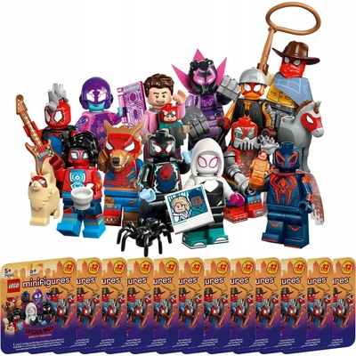LEGO® Minifigúrky 71050 Spider-Man: Naprieč paralelnými svetmi 12 ks