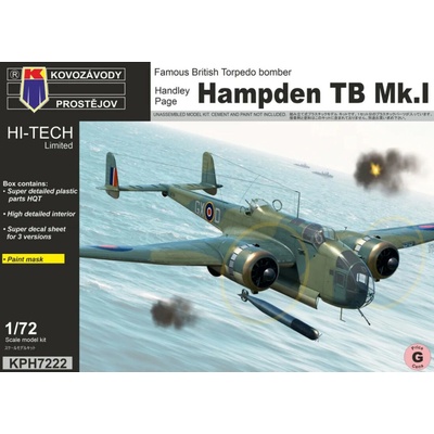 Kovozávody Prostějov Handley Page Hampden TB Mk.I HI-TECH Limited 1:72