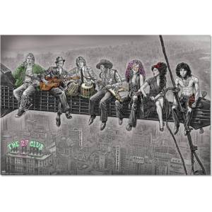 NNM плакат the 27 club - gpe5916