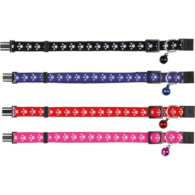 Trixie Nylonový elastický obojok pre mačku s rolničkou 32 cm