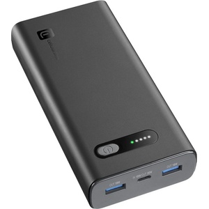 Cellularline Портативна батерия Cellularline - Fast Turbo PD, 10 000 mAh, черна (14818)