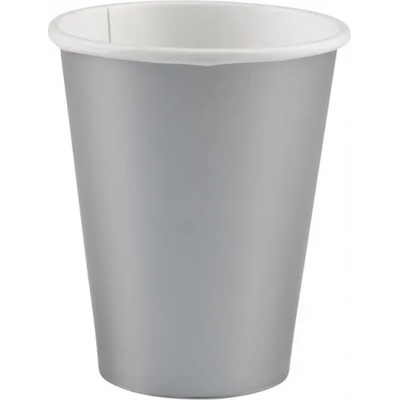 Amscan Чаши сребристи 8 бр