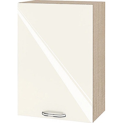 ИРИМ Горен кухненски шкаф Сити МФ-Крийм гланц-11-18 50 см