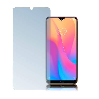 Калено стъклено защитно покритие за дисплея на Xiaomi Redmi 8A - 4smarts Second Glass 2D Limited Cover (прозрачен) (4S493443)