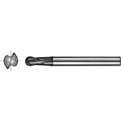 Master 83385-14x56 - Fréza na kov pr. 14x56/125mm, 2-břitá kopírovací s půlkruhovými břity, dlouhá, Tvrdokov
