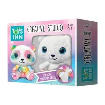 Toys Inn Panda mascot for coloring Creative Studio