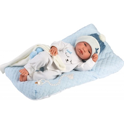 Llorens 84329 NEW BORN CHLAPČEK realistická bábätko s celovinylovým telom 43cm