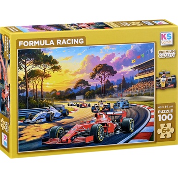 KS Games Пъзел KS Games от 100 части - Формула 1 (31505)
