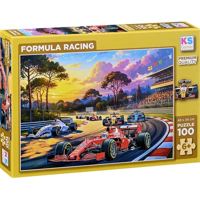 KS Games Пъзел KS Games от 100 части - Формула 1 (31505)