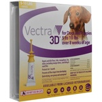 Ceva Vectra 3D Вектра 3Д против бълхи, кърлежи, мухи, комари, за кучета от 1.5 до 4kg