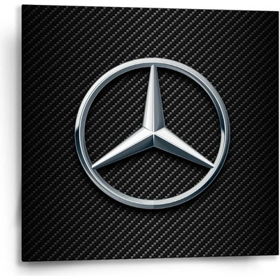 Sablio Obraz Logo 4 Carbon - 50x50 cm