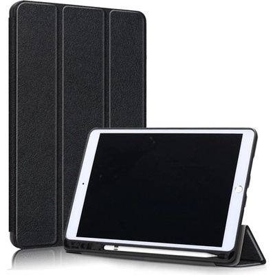 IPAD 10.2 (2021 г. ) / 10.2 (2020 г. ) / 10.2 (2019 г. ) GIGAPACK Tok стоящ, кожен ефект Active FLIP, държач за моливи, ЧЕРЕН GP-91464 (GP-91464)